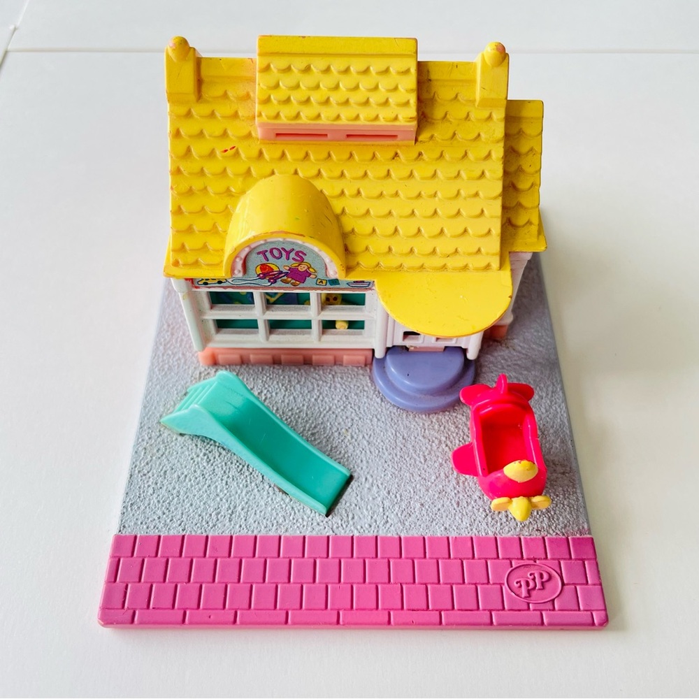 VTG Blue Bird Polly Pocket 1993 Toy Store GUC